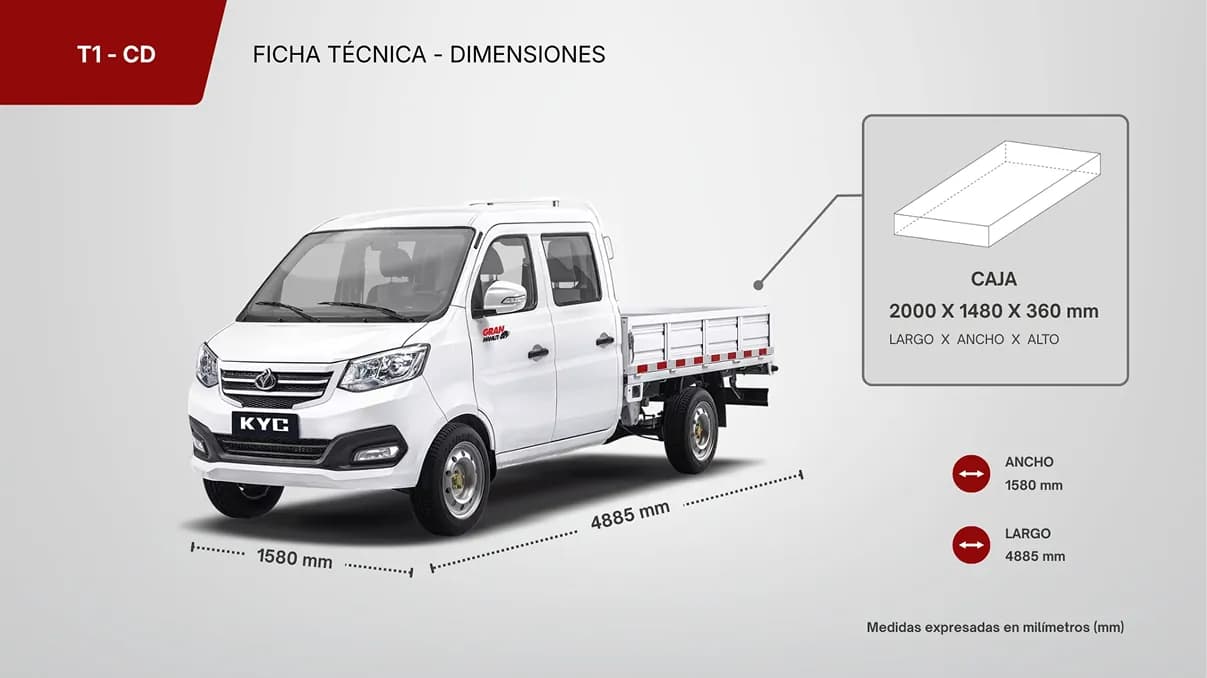 Ficha Técnica y Dimensiones