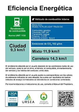 Etiqueta de Eficiencia